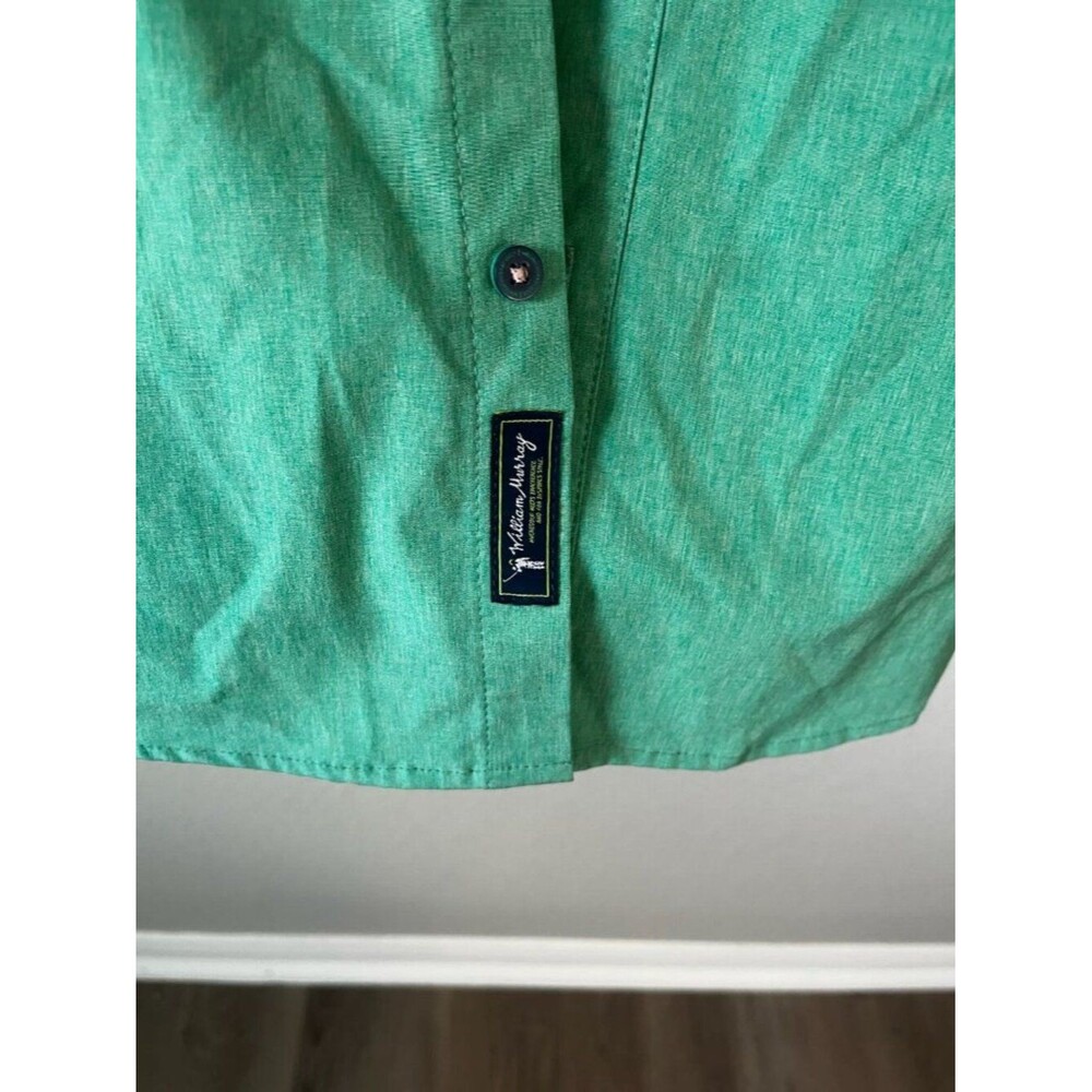 William Murray Golf Murray Classic Colorblock Short Sleeve Button Down Shirt M - Picture 5 of 9